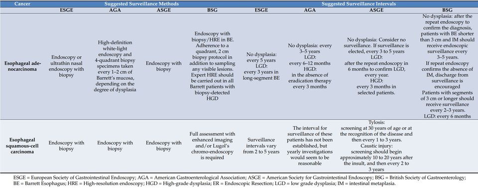 Review of prevention strategies for esophageal cancer